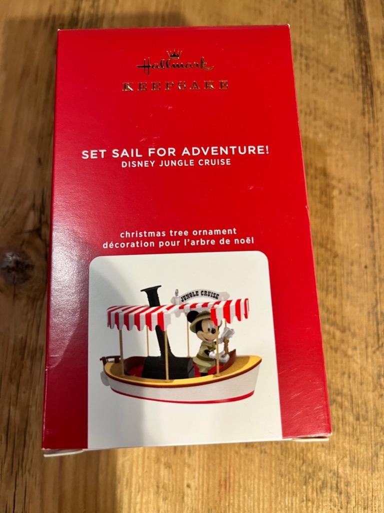 Hallmark Ornament Set Sail For Adventure Disney Jungle Cruise 2020 Mickey Mouse