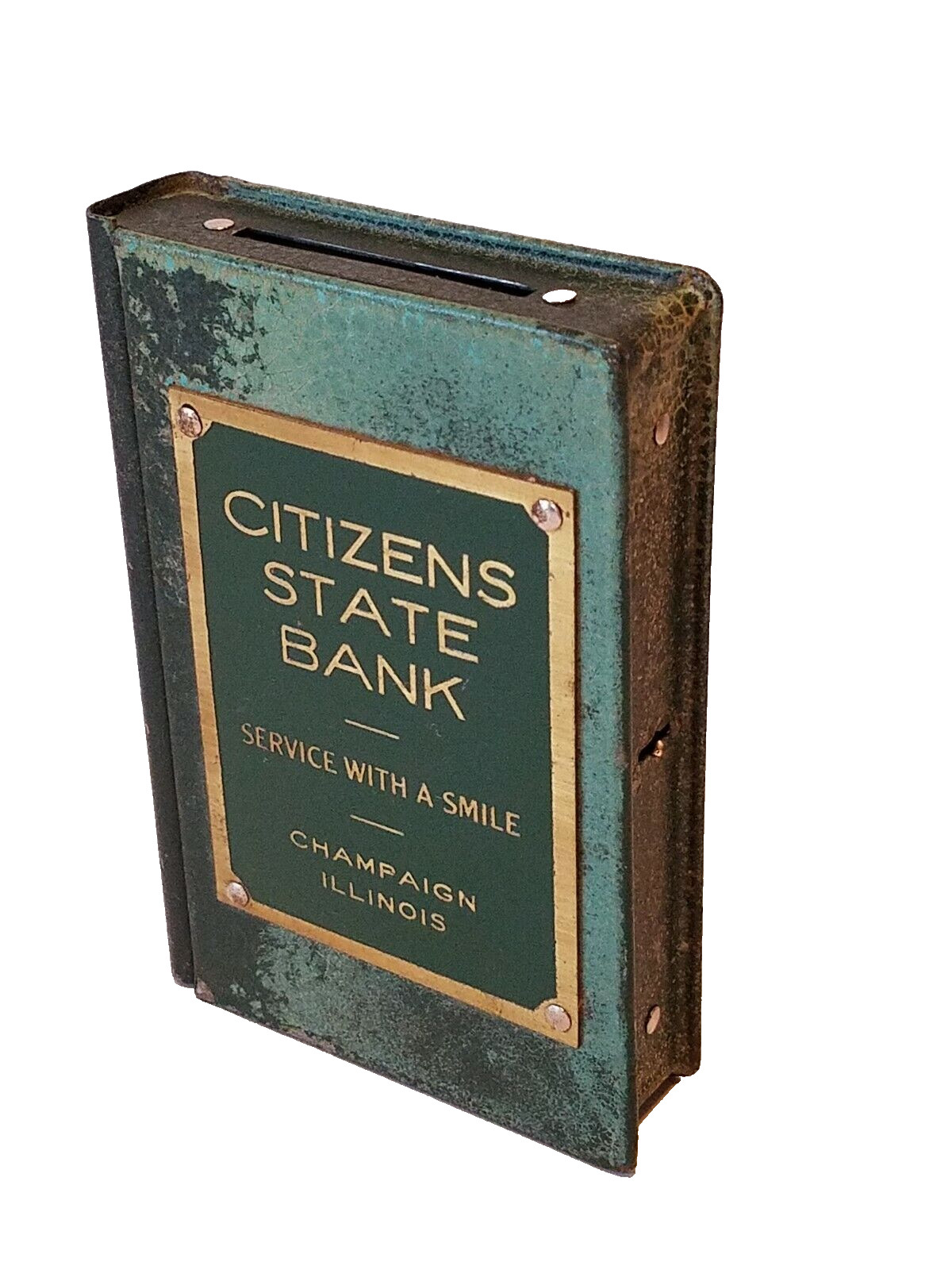 CITIZENS STATE BANK Service With A Smile CHAMPAIGN ILL Items of Interest BOOK