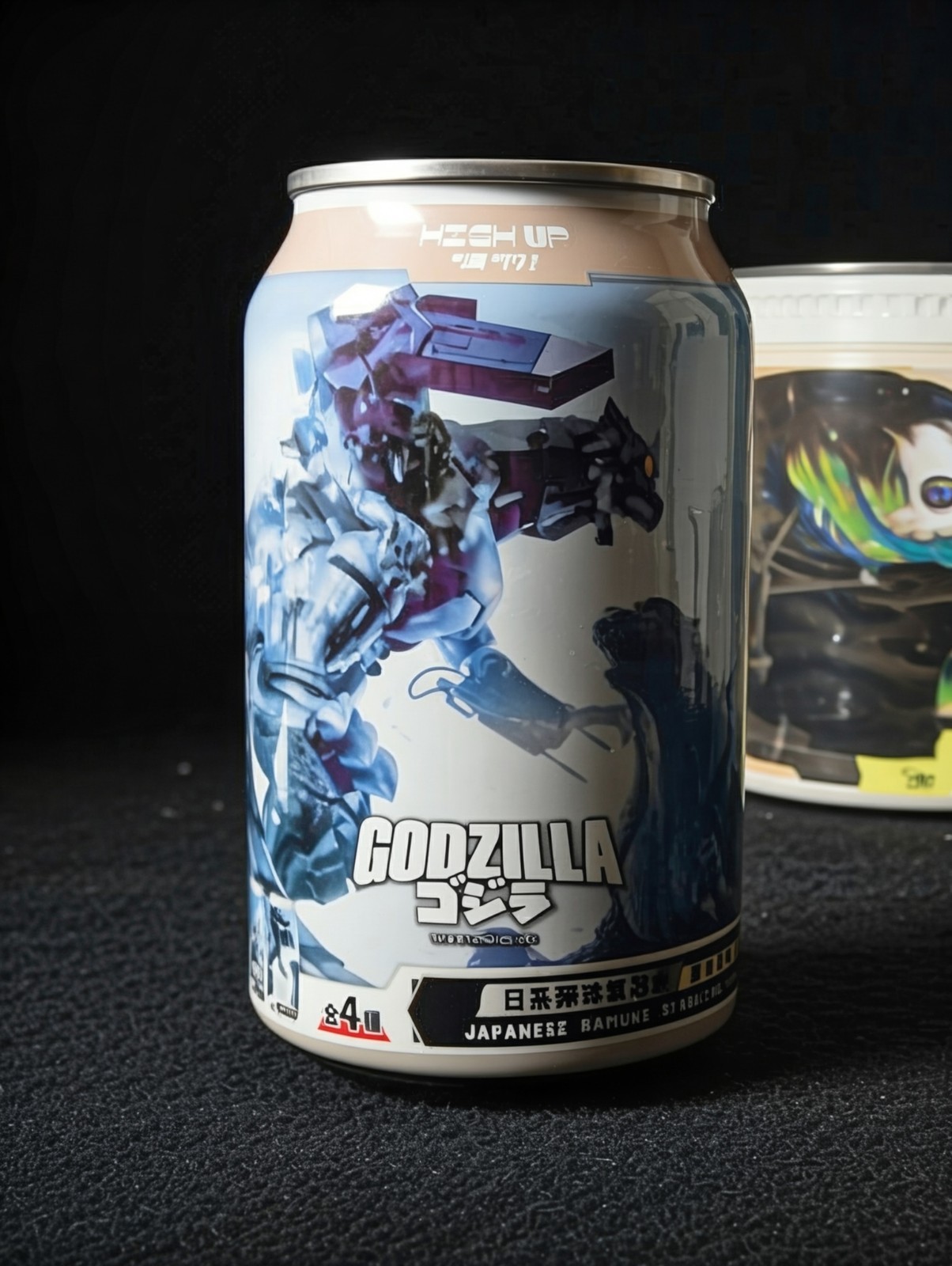 RARE High Up Godzilla vs Mechagodzilla Soda Drink Japanese Ramune Import