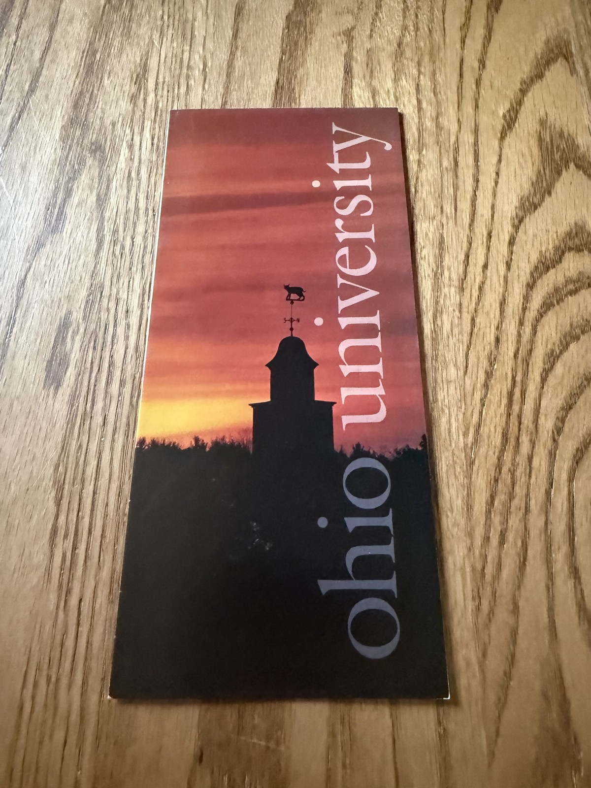 Vintage 1995 Ohio University Travel Brochure Athens Ohio Campus Map USA Color