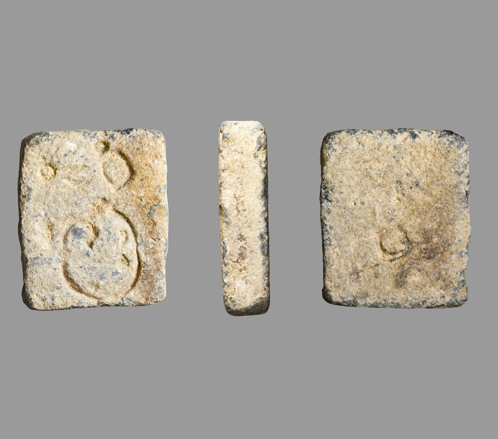 Ancient Judaean / Phoenician Standard Square Lead Weight – Circa 400BC Artifact