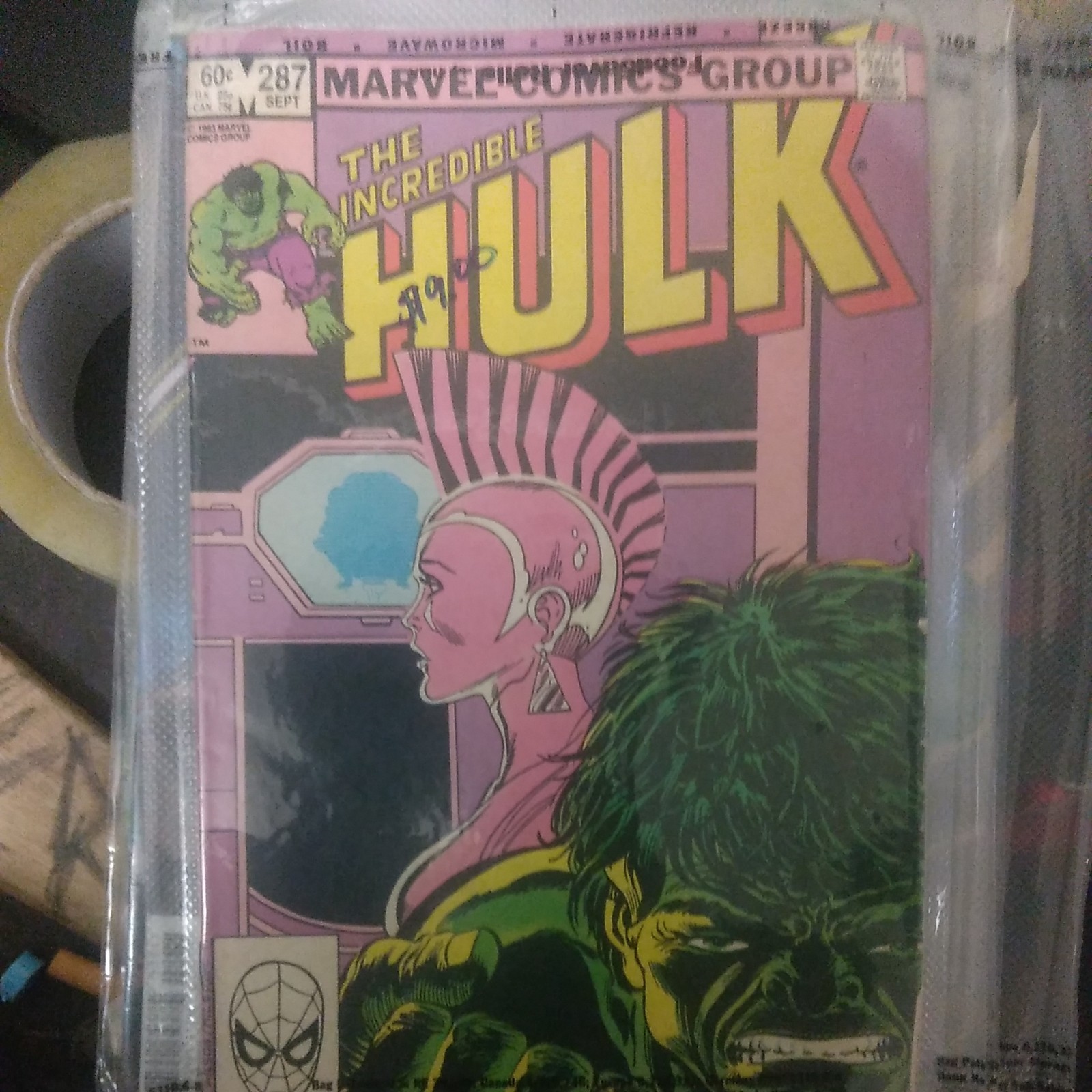 Marvel Comics The Incredible Hulk #287 1983 CGC 9.6 Newsstand McFarlane