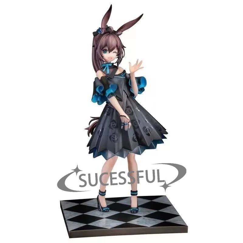 20cm Arknights Amiya Bunny Girl 1/7 Scale PVC Figure Toy Without Original Box