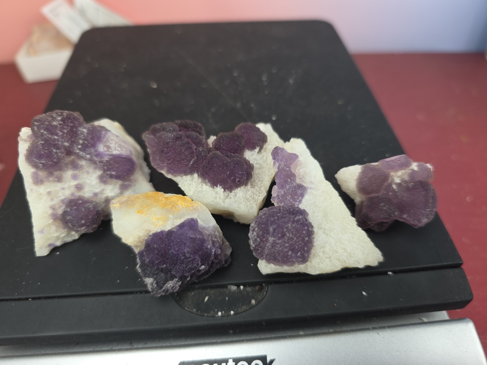 Fluorite La Lupita Mine Mexico With Quartz Bulk Wholesale Crystal Lot 5pcs
