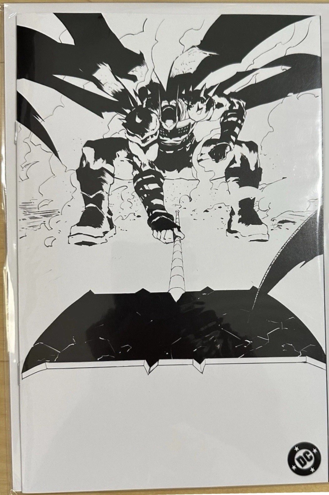 ABSOLUTE BATMAN 20 DEXTER SOY GEAR2 AQ B&W SKETCH SECRET VIRGIN VARIANT NM 2026