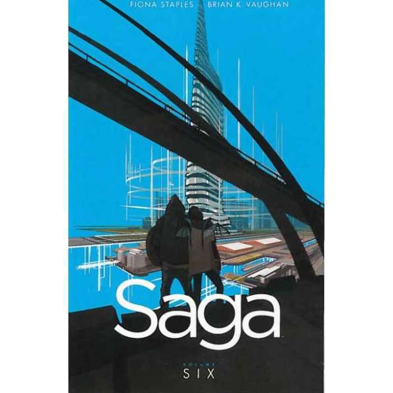 Saga Trade Paperback #6 in Near Mint minus condition. Image comics [u