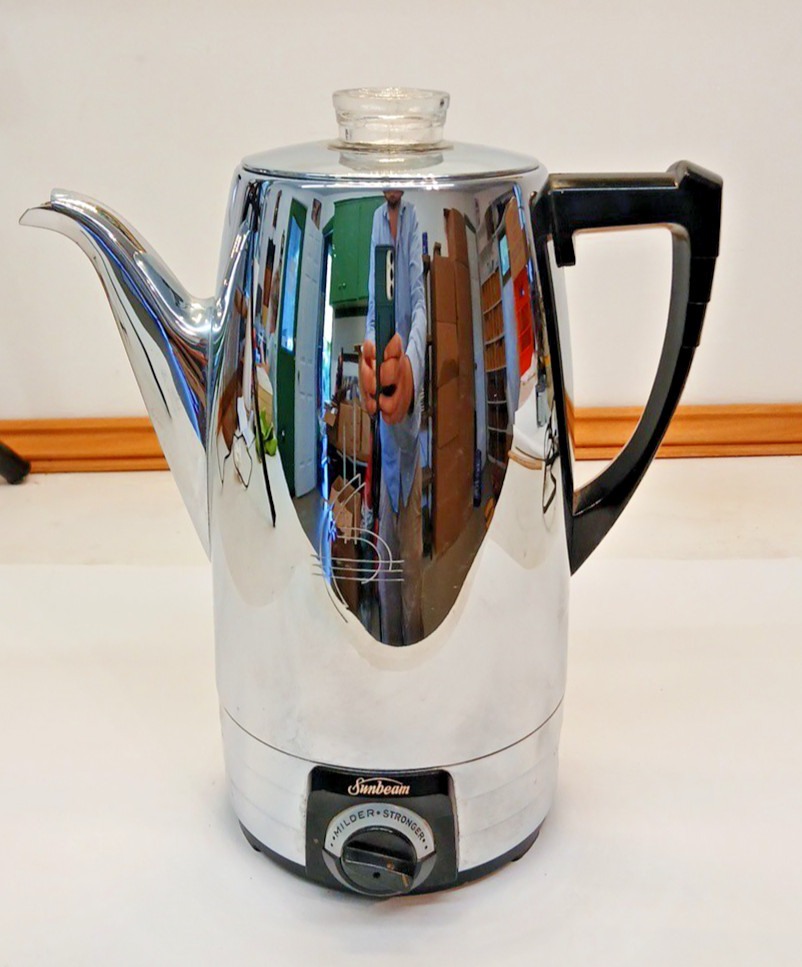 Vintage Sunbeam Coffeemaster AP10 Percolator No Internal Basket -Parts- Works