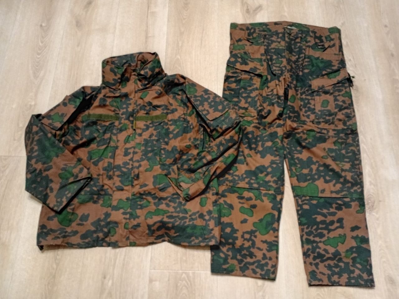 ULTRA RARE Ukrainian P1G-Tac SMTS MK2 Partizan SS Leto Camo Suit Size XL/R