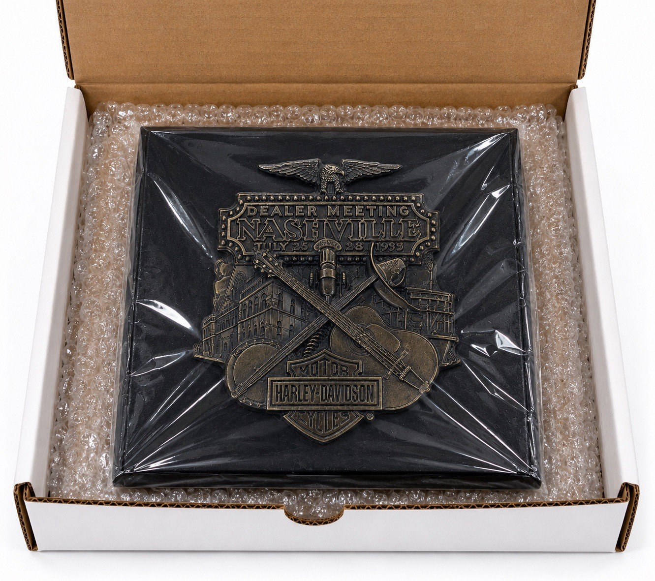 Harley-Davidson Nashville July 25-28 1993 Dealer Meeting Convention Plaque.