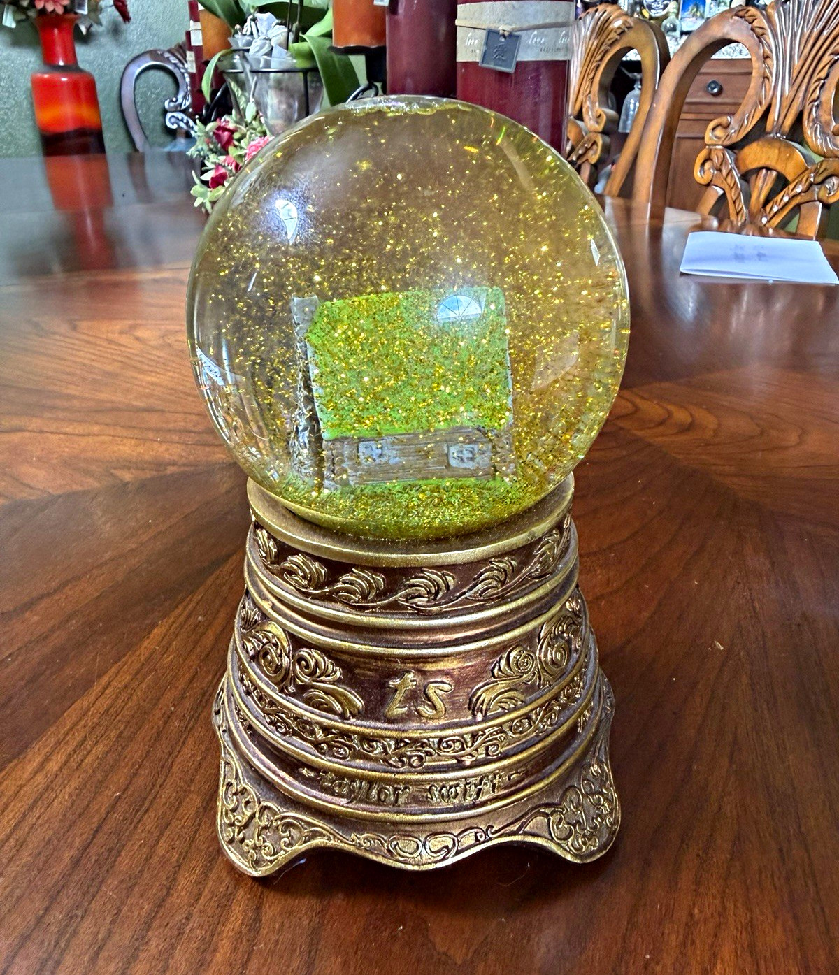 RARE Taylor Swift Folklore Cardigan Snow Globe