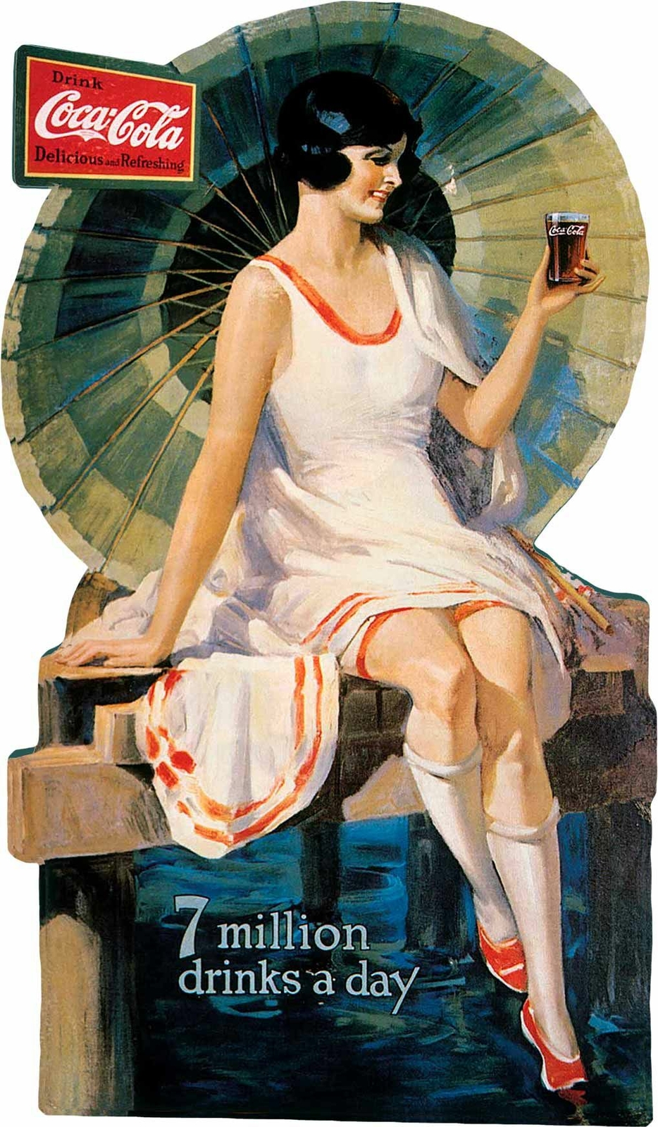 COCA COLA SODA POP 7 MILLION DRINKS A DAY 24
