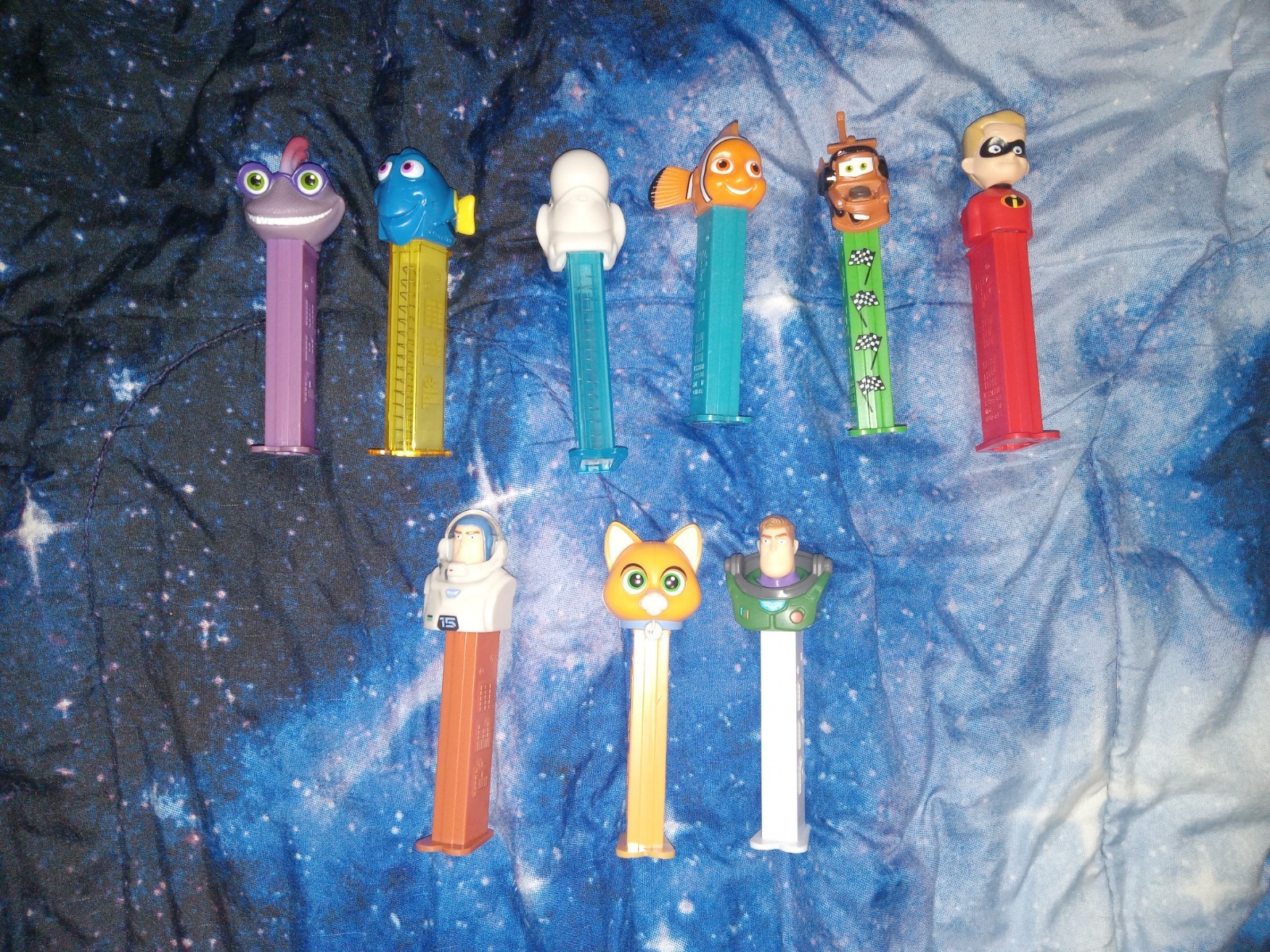 Disney - Pixar PEZ dispensers - Lot of 9