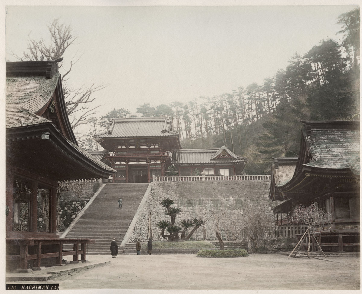 c.1880\'s PHOTO JAPAN - HACHIMAN