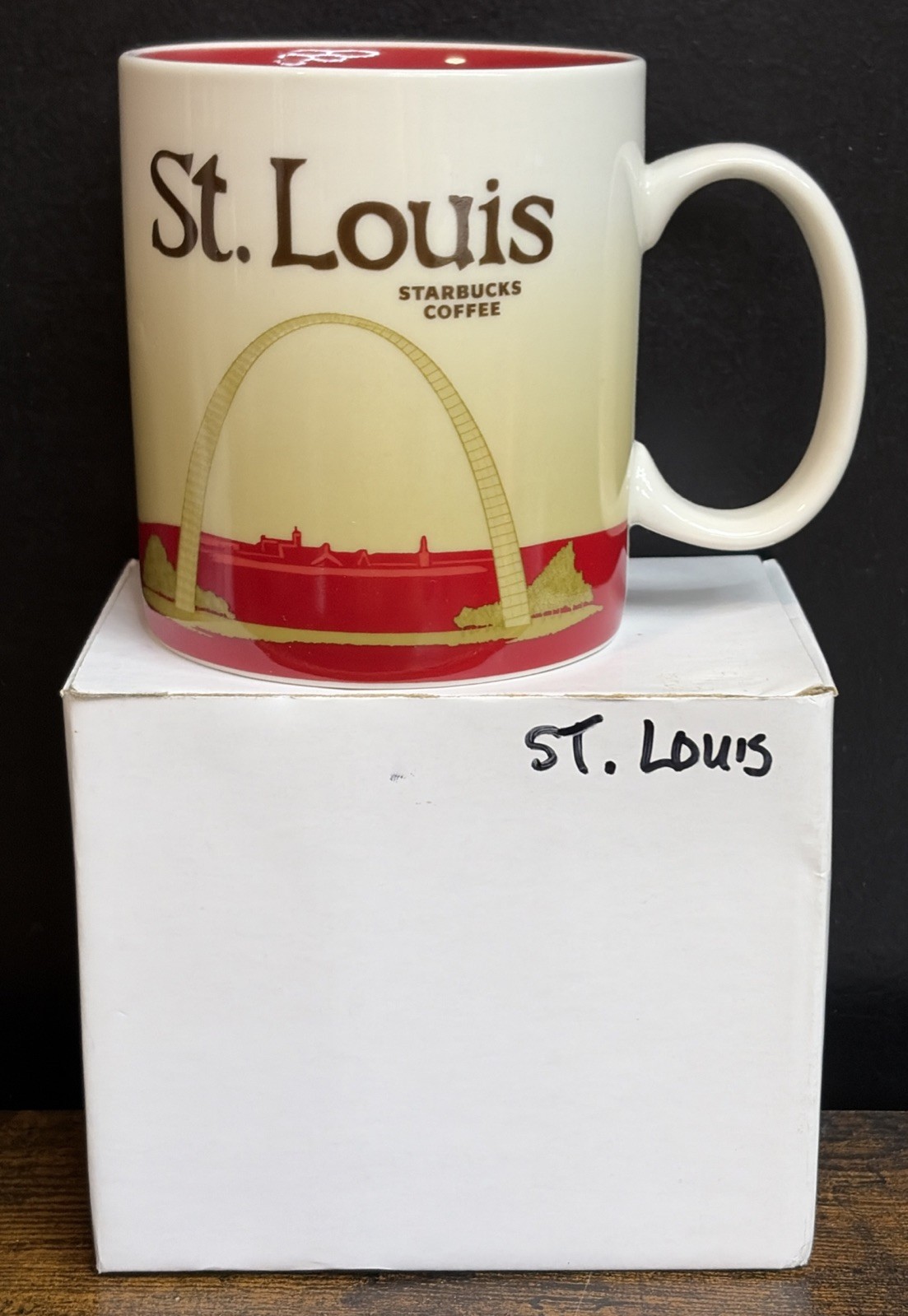 Starbucks St. Louis Missouri Mug Collector Series Global Icon Coffee Cup NWT