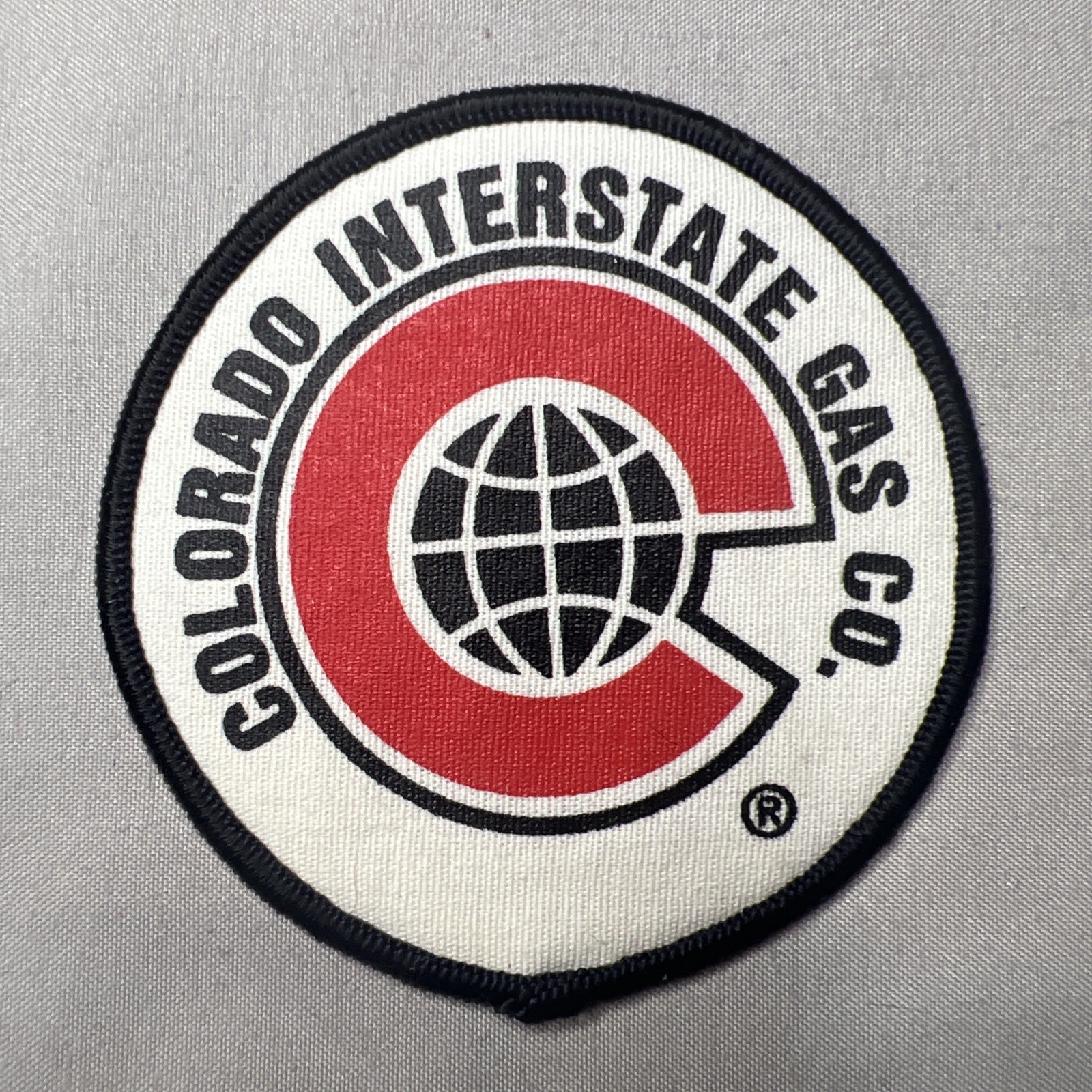 Vintage Colorado Interstate Gas Company Pipeline Fuel Oil Drilling Patch 3”