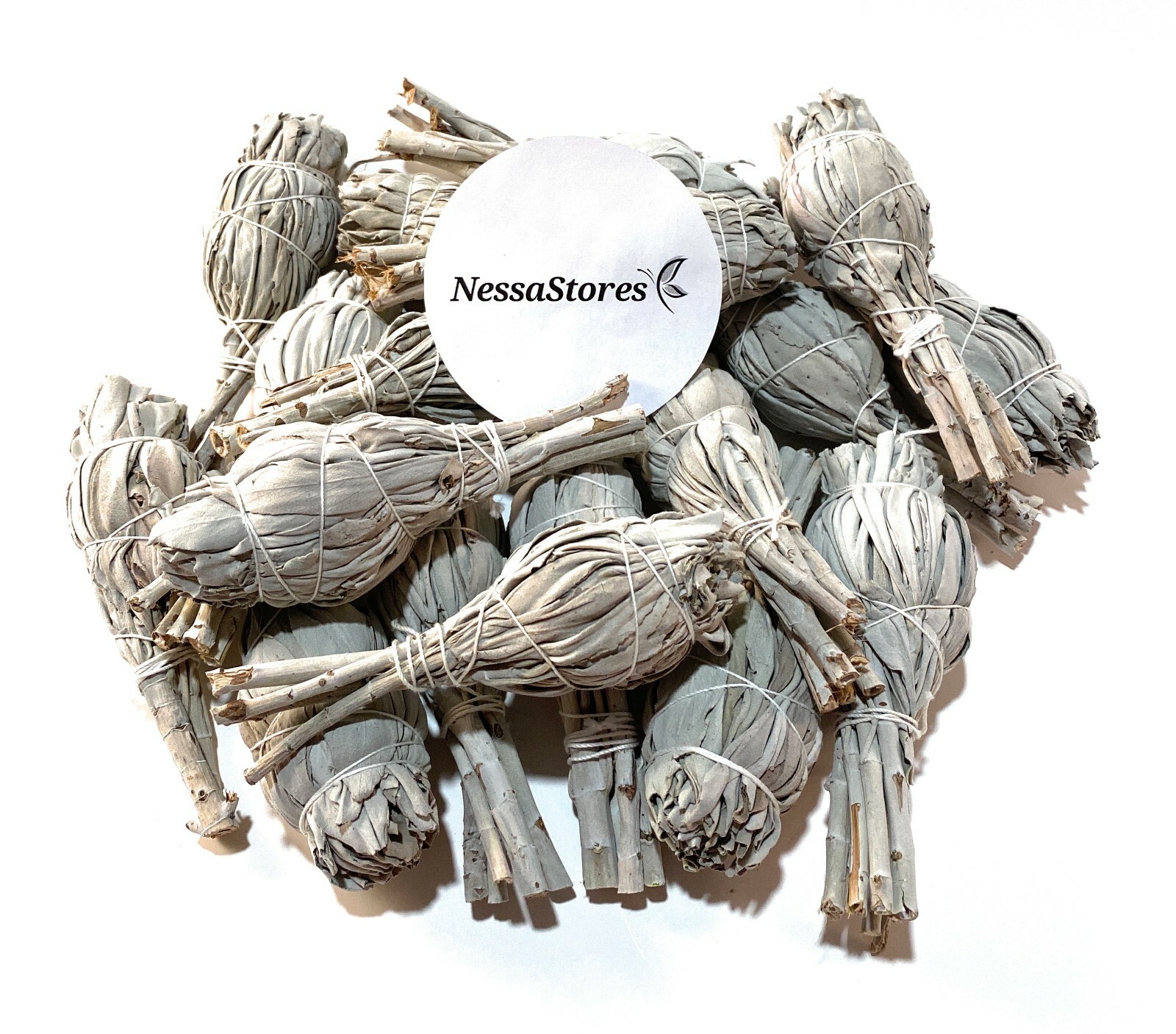 California Mini Torch Style White Sage Smudge Incense 3\