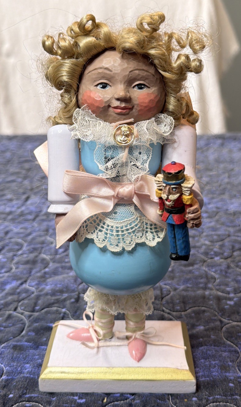 Vintage 1995 BRN Design Clara Nutcracker Figurine Sarah Boies Rare 9\