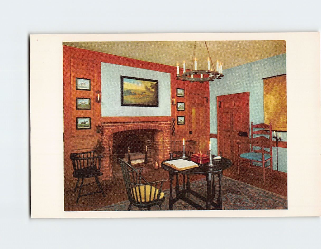 Postcard Office The Corbit Sharp House Odessa Delaware USA