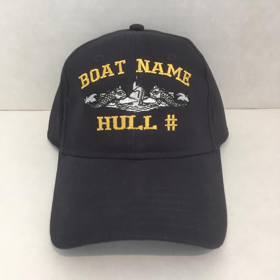 USS Sam Houston SSBN 609 - Embroidered Submarine Ball Cap - Otto - BC Patch