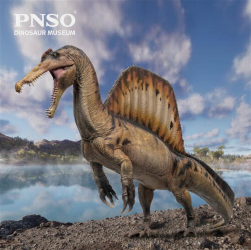 PNSO 1/35 Spinosaurus AYMEN Model Scientific Decor Dinosaur Museums Series New