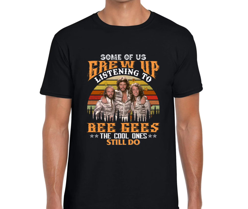 Bee Gees Saturday Night Fever Music One Sides All Size Cotton Unisex DK17