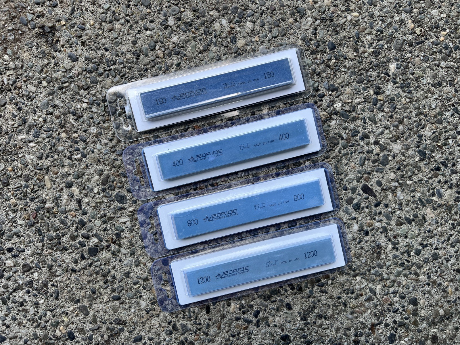 Boride series T2 sharpening stones set