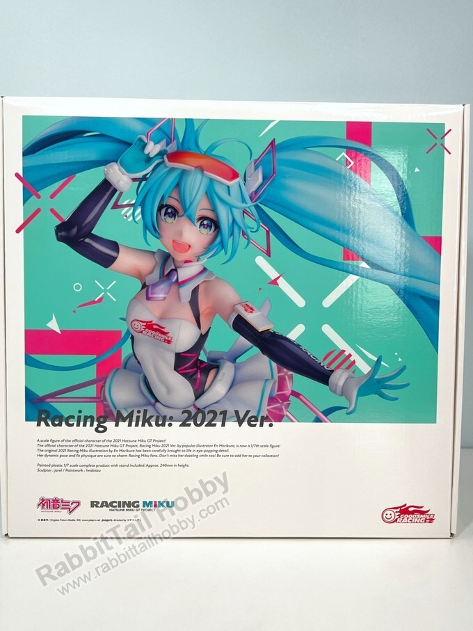 GSC Racing Miku 2021 Ver. Hatsune Miku GT Project 1/7 Scale Figure (US In-Stock)
