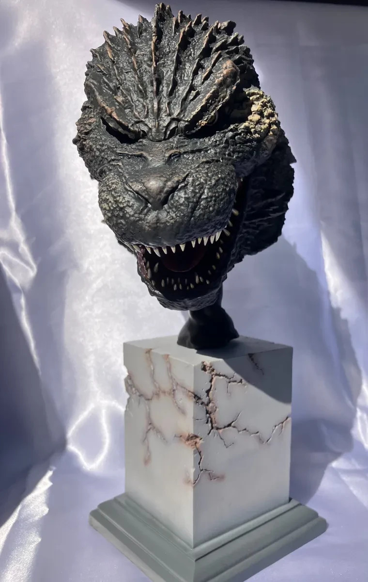 Toho Kaiju Collection Vol. 36 Godzilla Bust 2023 Chikyu Boueigun BNIB