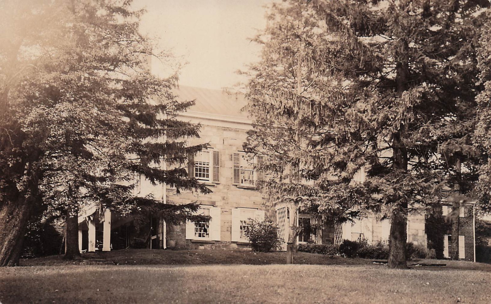 RPPC Bardstown KY Kentucky Federal Hill Mansion Photo Vtg Postcard K34