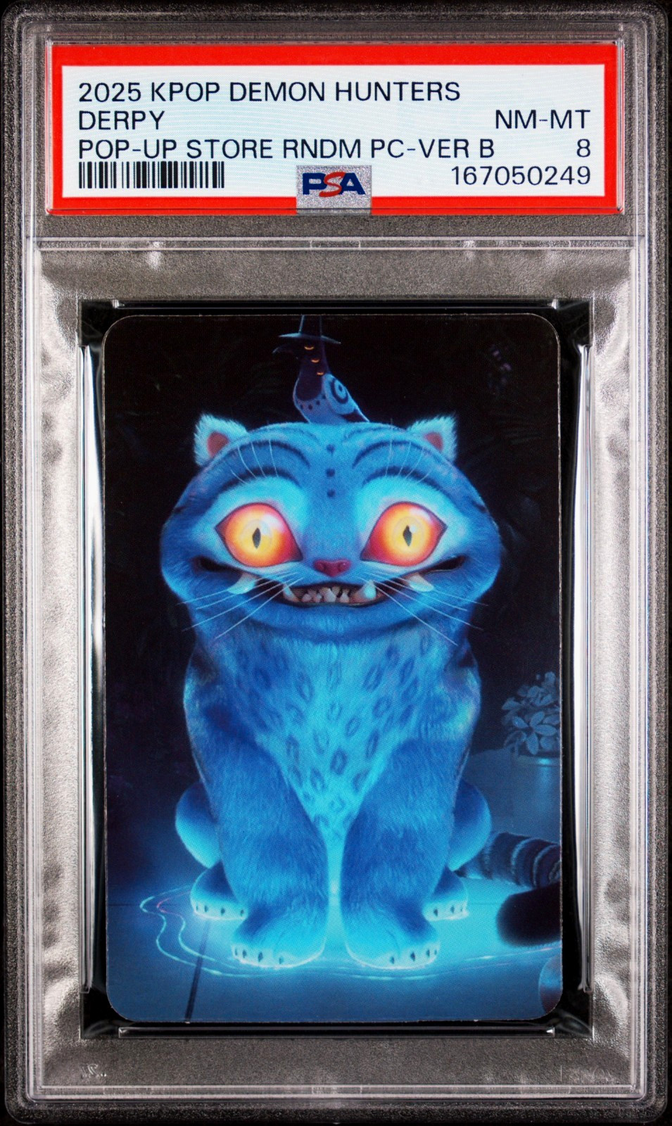 Derpy 2025 K-Pop Demon Hunters Seoul Pop-Up Store Version B PSA 8 Pop 1
