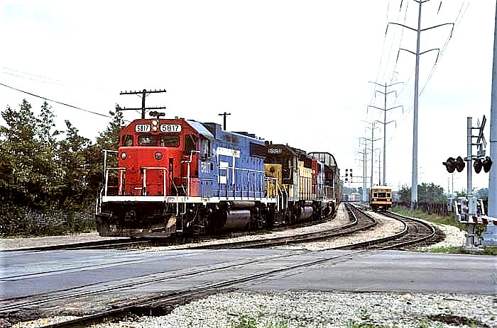 Grand Trunk 5817_JUNE 29, 1988  ORIGINAL TRAIN SLIDE