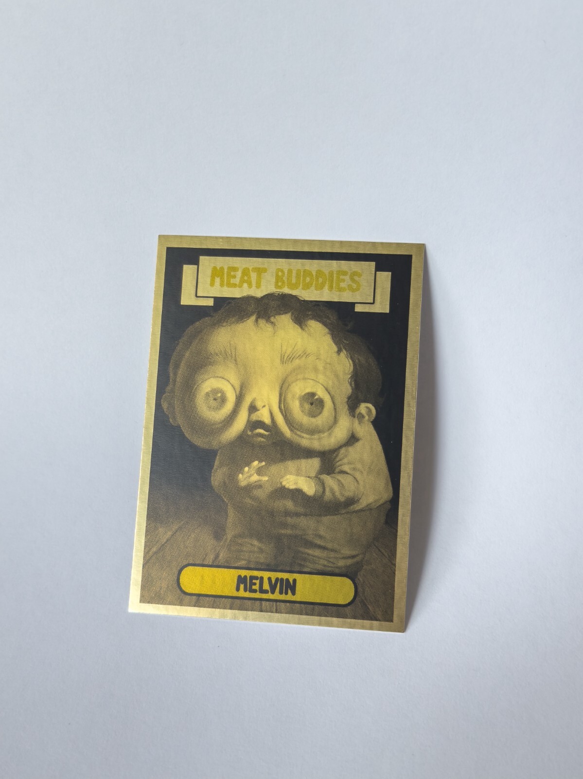 MeatCanyon: Meat Buddies 1st Edition Trading Card Golden Melvin