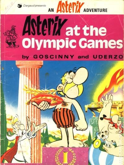 Asterix at the Olympic Games GN #1-1ST VG 1972 Stock Image Low Grade
