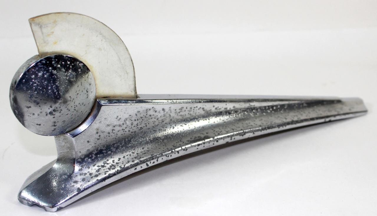 Vintage 1949-1951 Ford Shoebox Ford Hood Ornament w/ Mohawk Lucite Fin