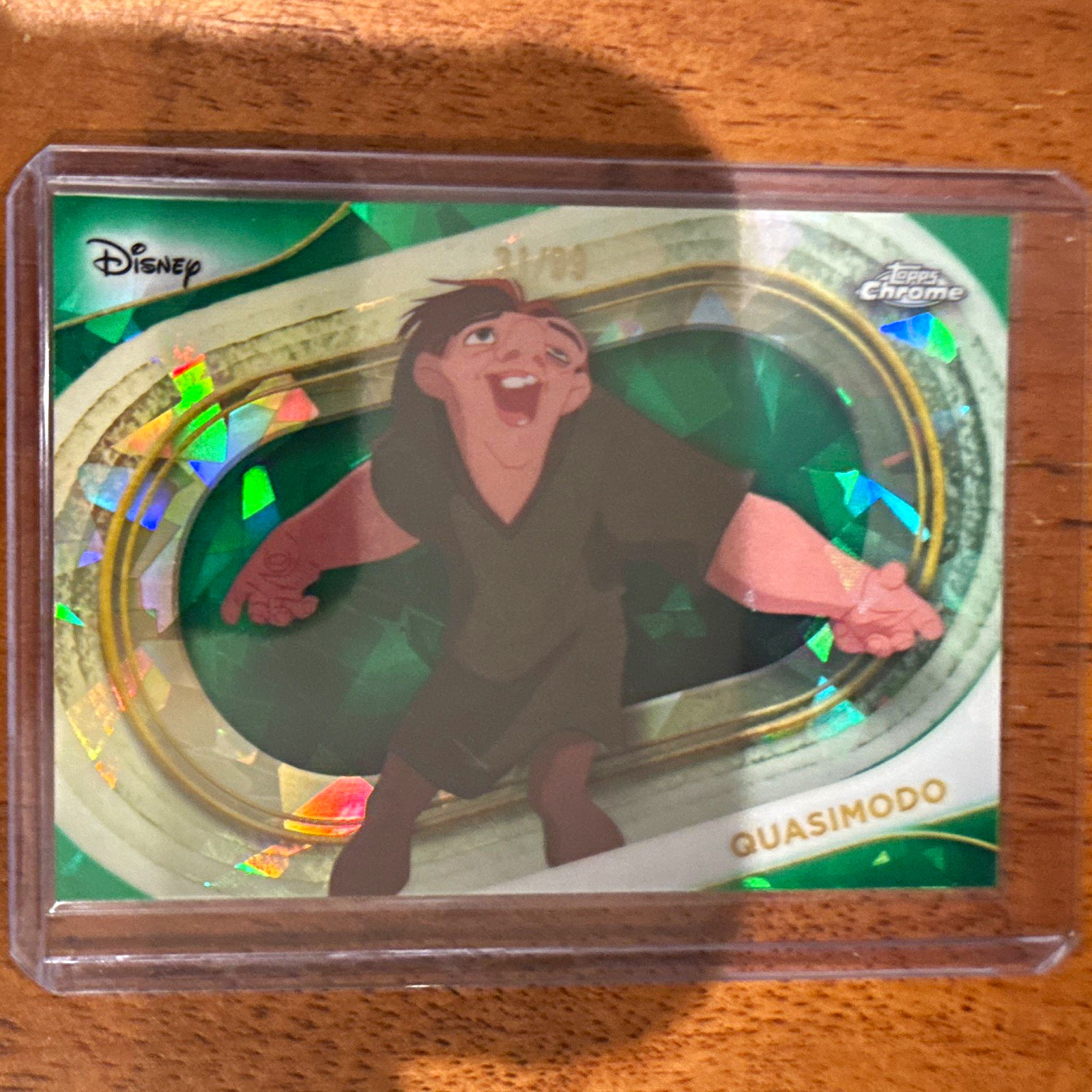 Topps 2023 Topps Chrome Disney 100 Quasimodo Hologram Card #194