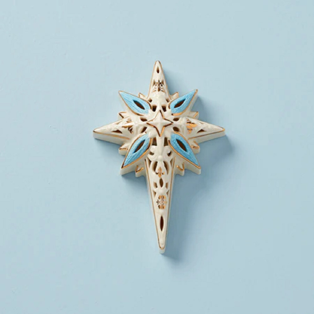Lenox FIRST BLESSING NATIVITY Lighted Star  Porcelain Figurine - N/O