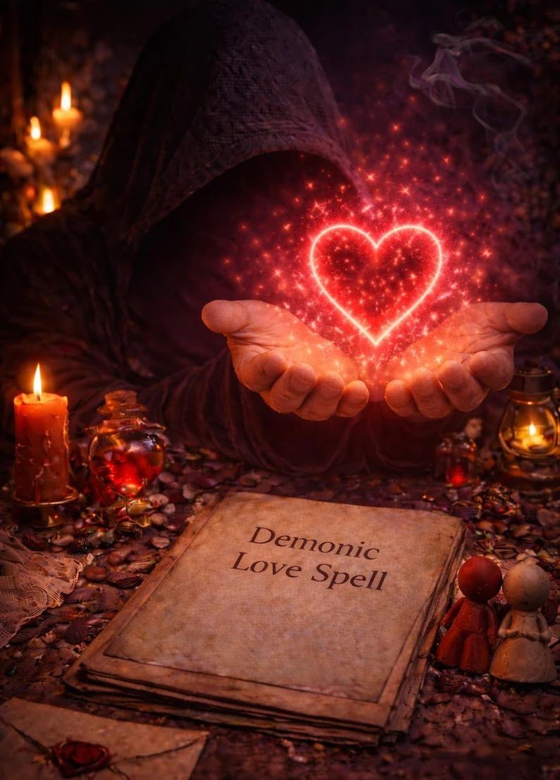 Demonic Love Spell - Dark Desire & Intense Attraction Ritual | Passion, Magnetis