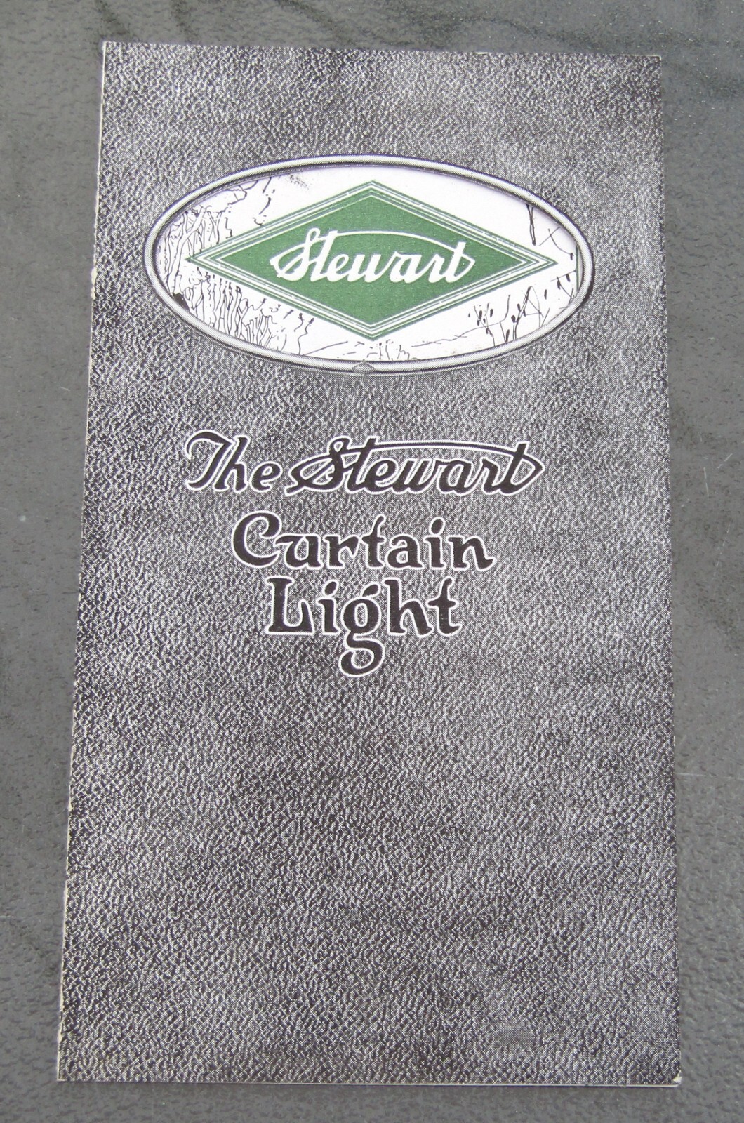 1920s Stewart The Stewart Curtain Light For Automobiles Illustrated Brochure wow