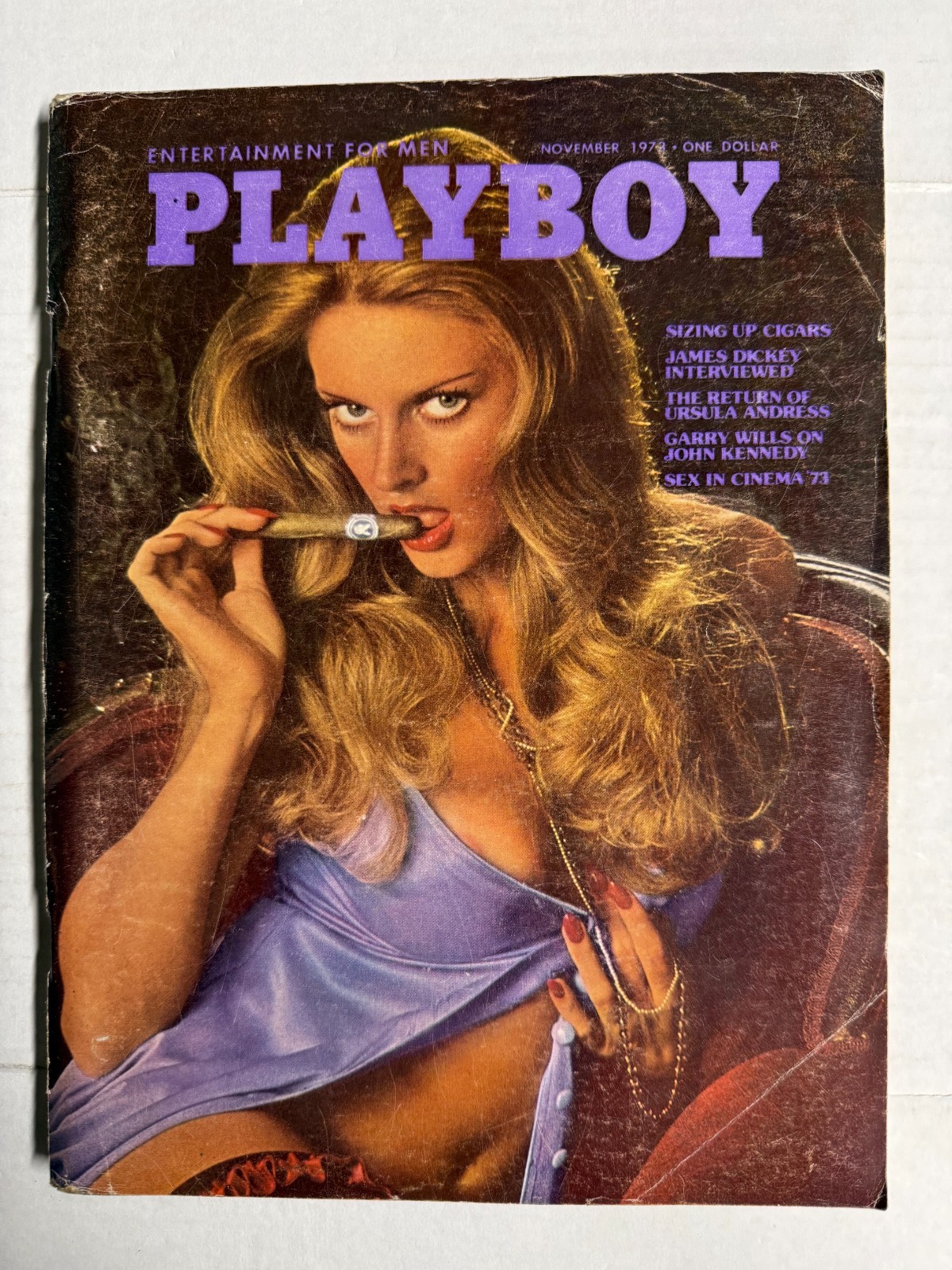 Playboy Magazine November  1973