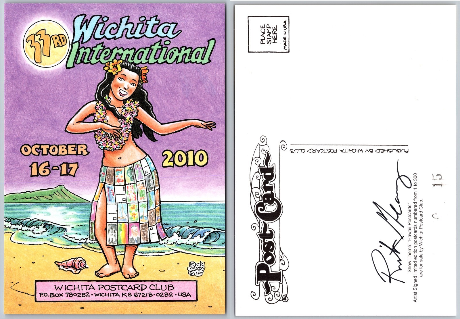 Continental Wichita International Postcard