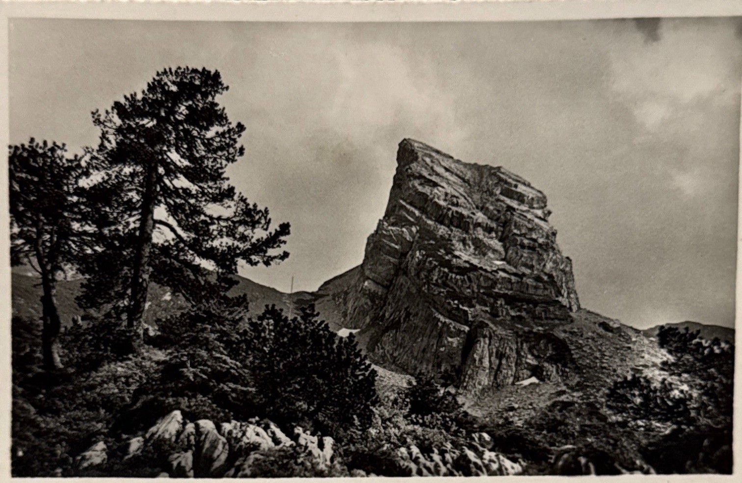 Postcard postcard-Lidernen-Schmalstöckli 
