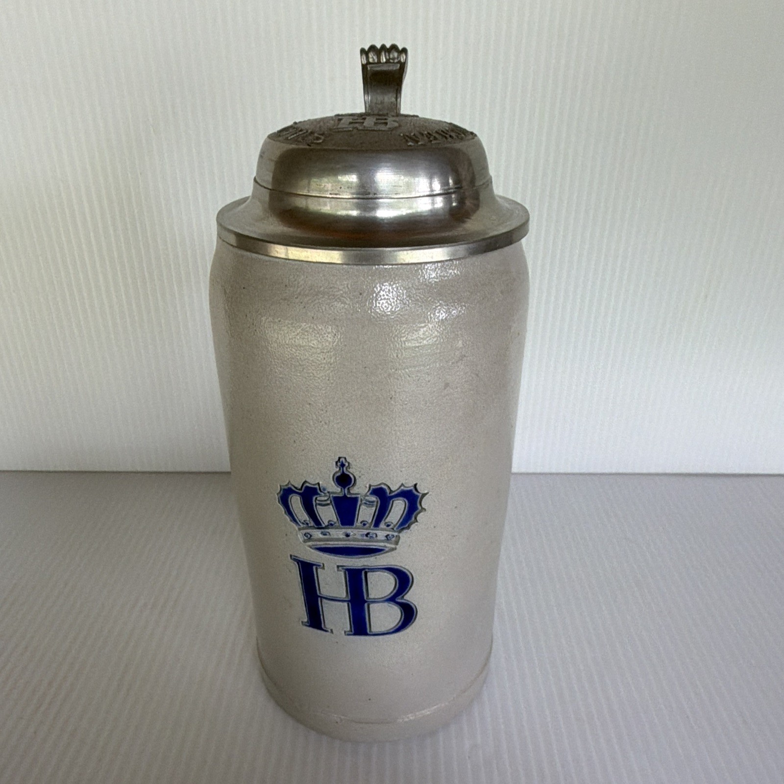 HB Hofbräuhaus München Lidded Beer Stein | Breweriana Made in Germany