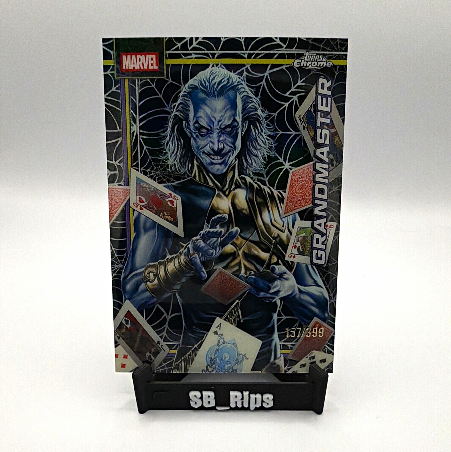 Topps 2026 Chrome Marvel Grandmaster #120 Serial Numbered 157/399
