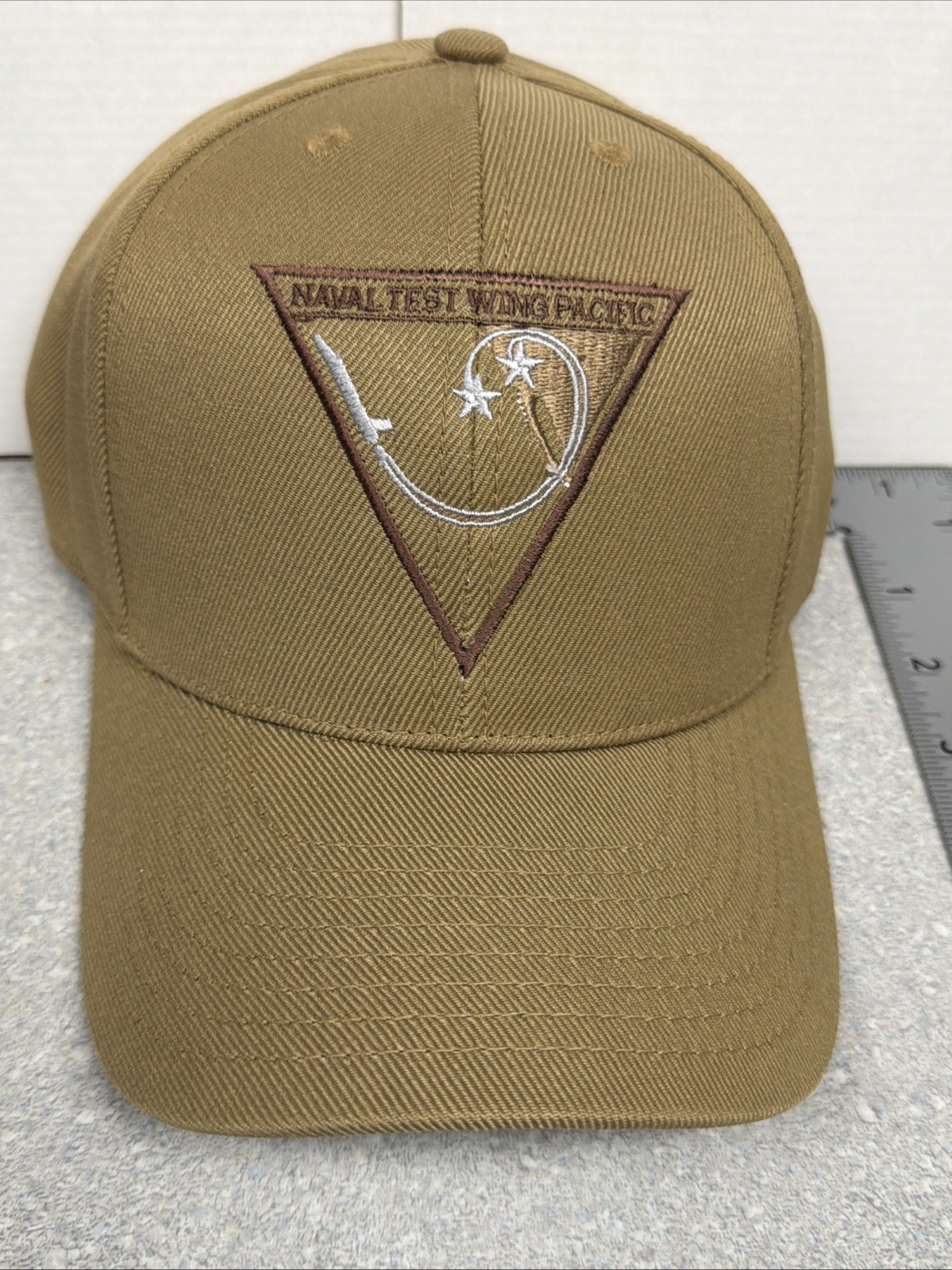 Hat - Naval Test Wing - Pacific / Coyote Brown - Official - Brand New