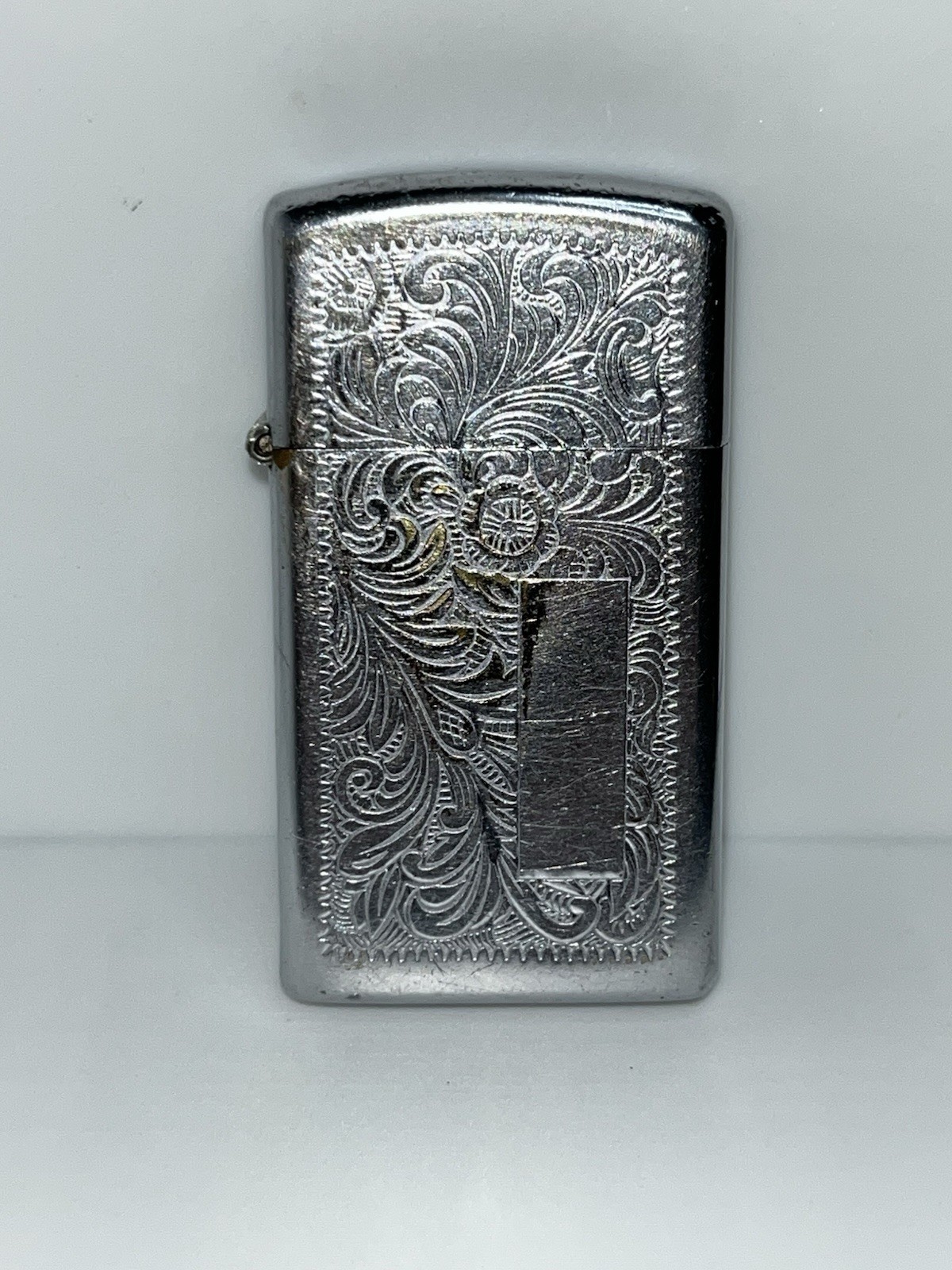 Zippo: Vintage 1970’s Venetian Zippo Lighter: New Factory Hinge & Lighter Insert