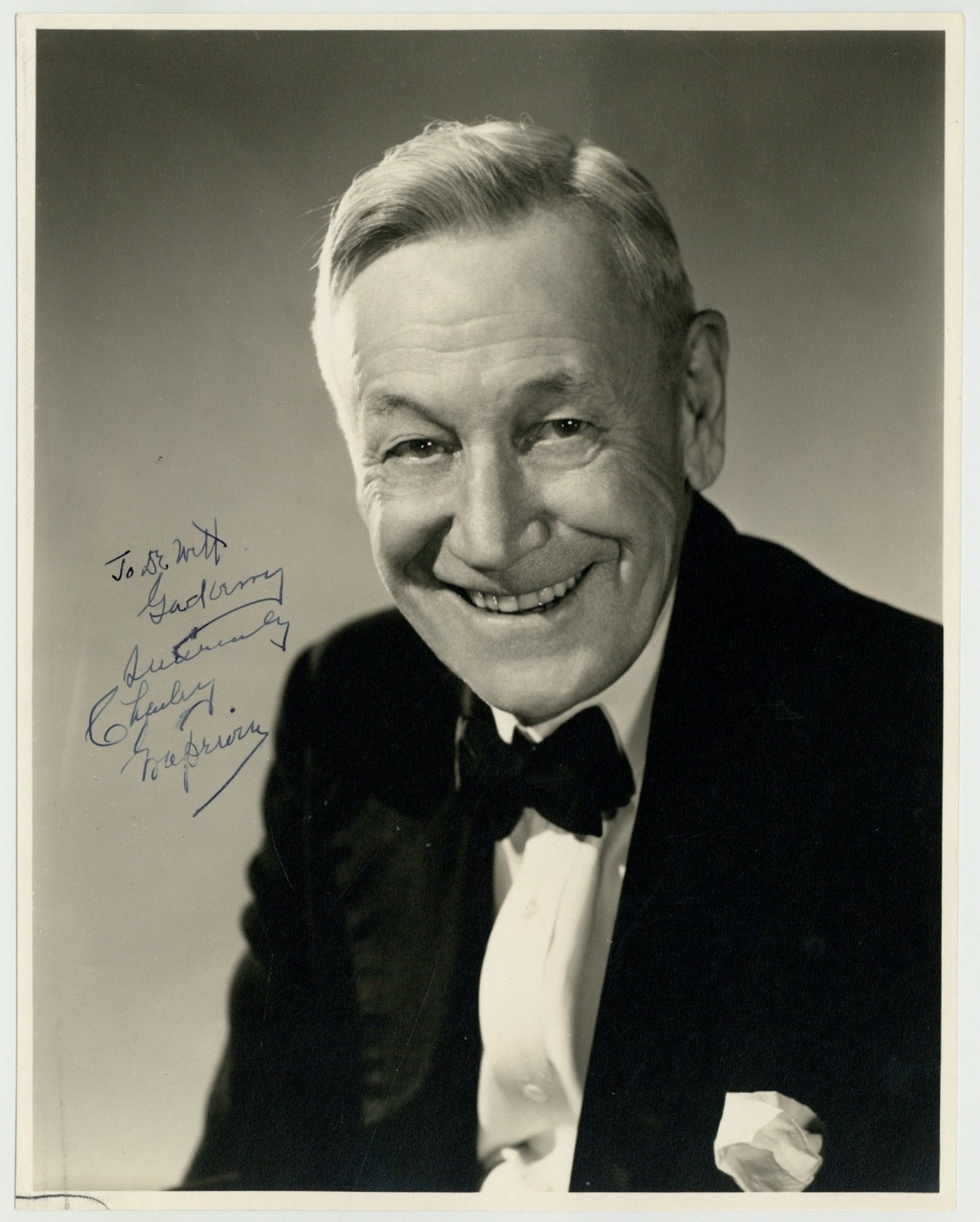 Charley Grapewin 1940 Signed Photo 8x10 Grapes of Wrath, Wizard of Oz J14369
