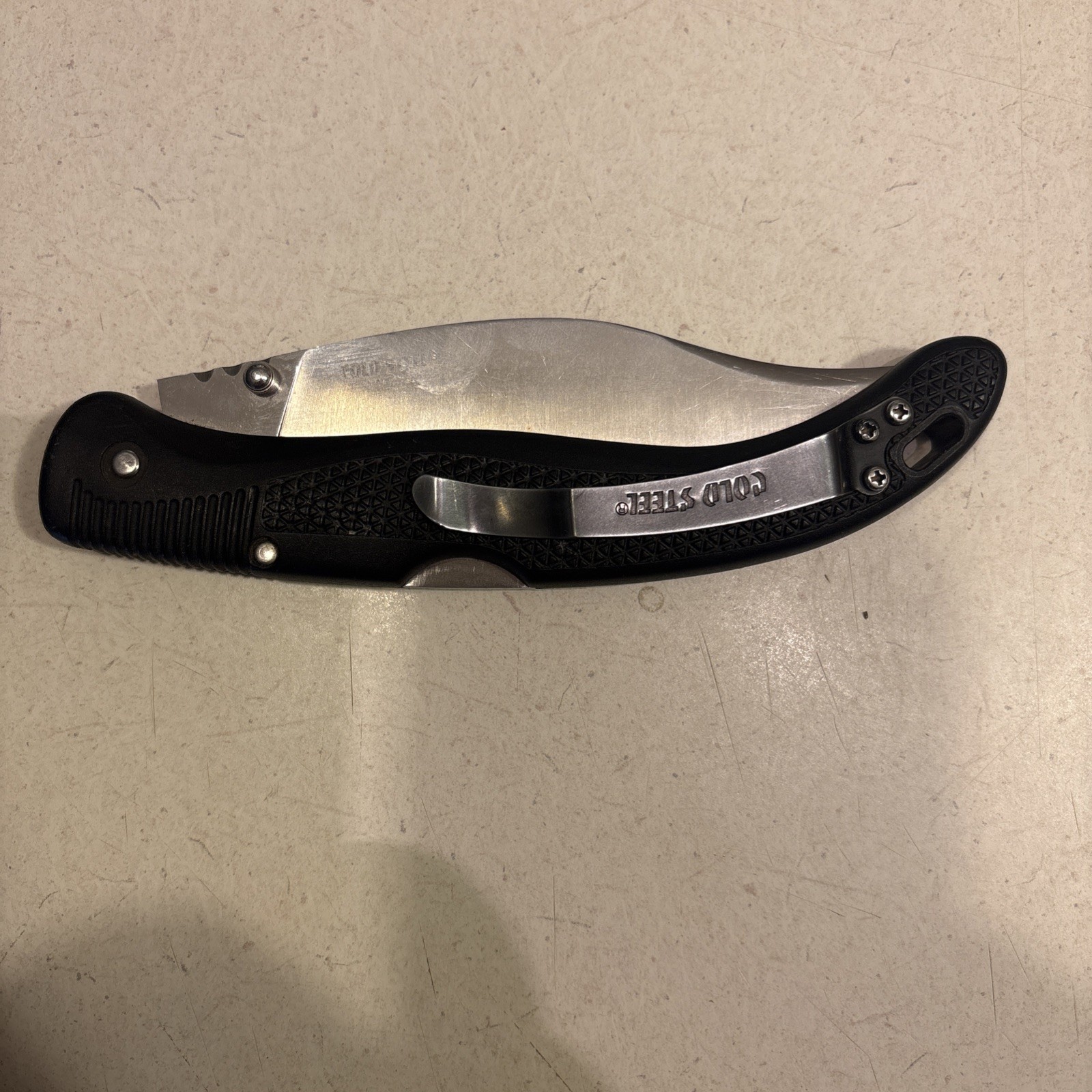 Discontinued Cold Steel El Vaquero 5” Folding Blade Made In Japan No Box