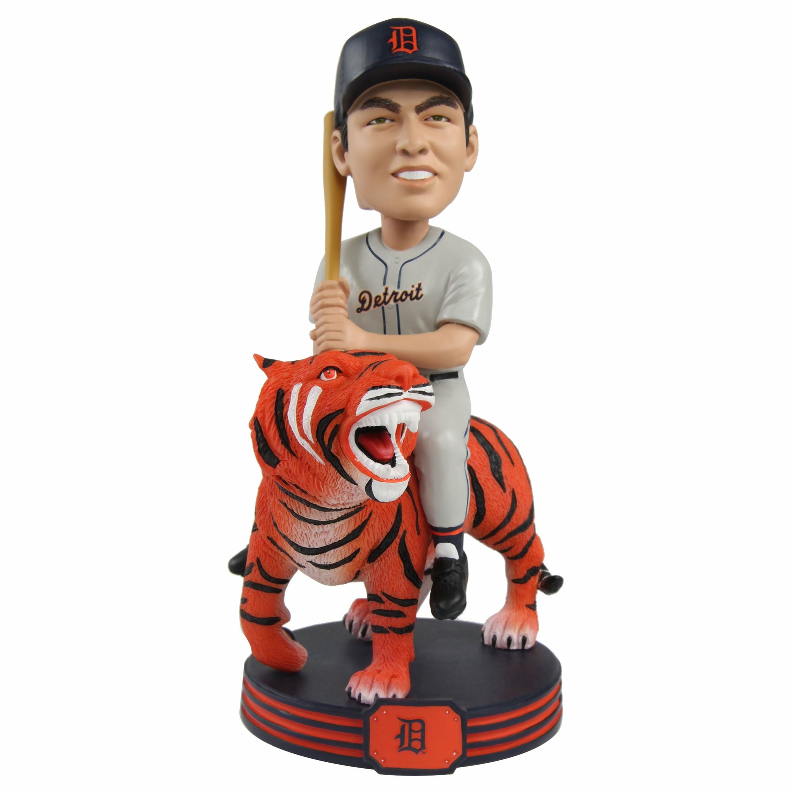 Al Kaline Detroit Tigers Mr. Tiger Riding Tiger Bobblehead MLB Baseball