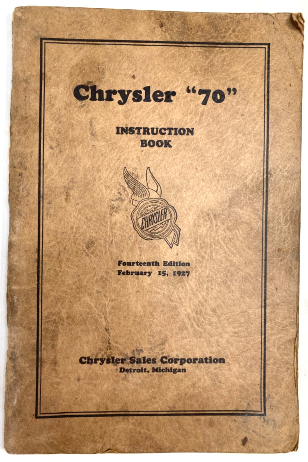 1927 CHRYSLER \