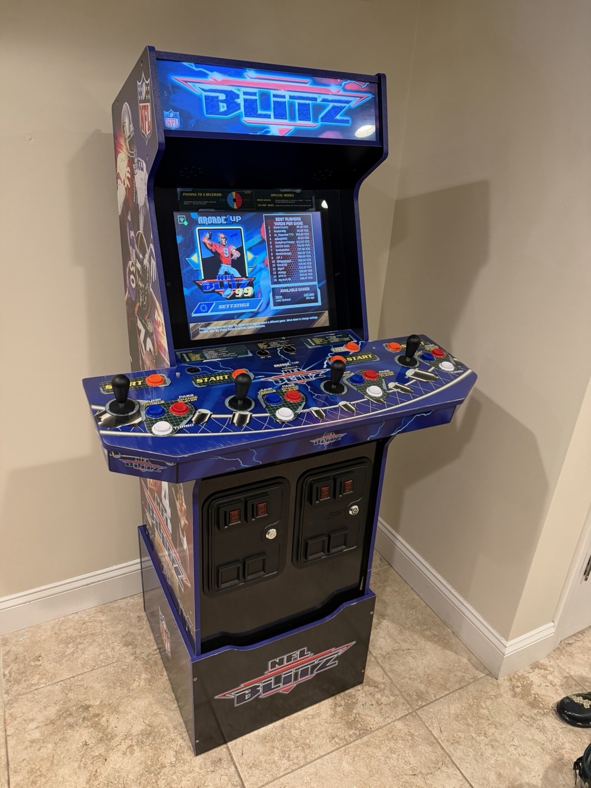 Arcade1Up NFL Blitz 4 player